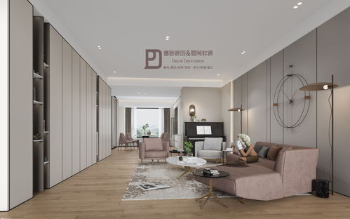 深圳深业上城160㎡装修案例 效果图 amp软装设计 德派装饰