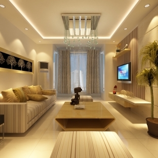 简约小户型客厅装修效果图