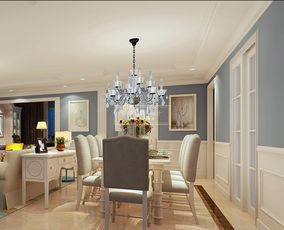 鹭洲国际装修效果图 成都紫苹果装修设计公司出品