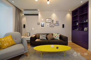 安静祥和的六安家装清新简约两居室装修设计