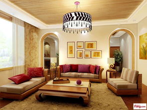 盈华盛嘉 243平米四居室装修图片 西安装修设计 搜房网装修家居网