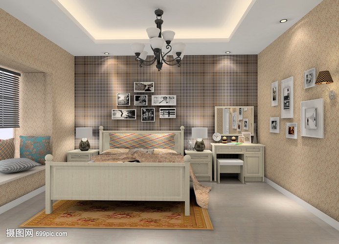 浅黄色装修效果图