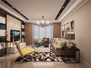 装修效果图 安澜祥园136㎡简欧三居 装修公司免费量房 设计报价