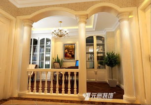 美式风格五居室285平米18万 西山华府装修案例 北京房天下家居装修网