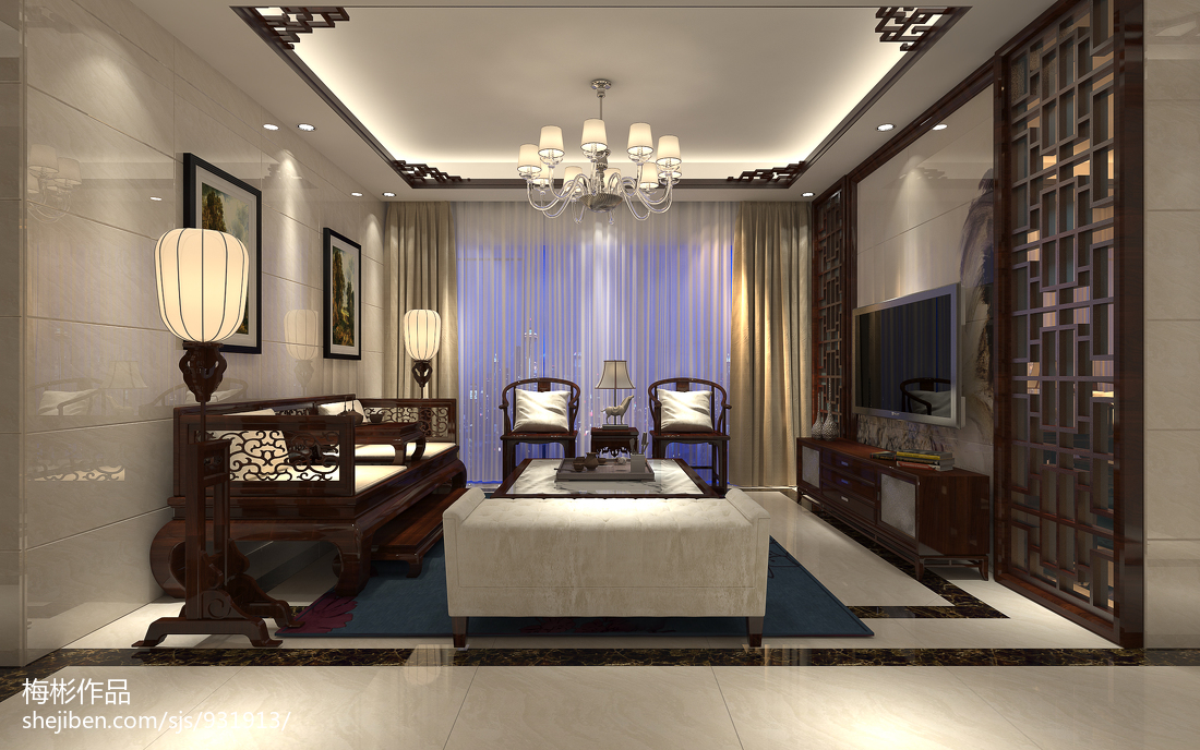 二级吊顶装修效果图汇总推荐——设计本装饰设计指南